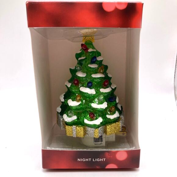Three Christmas Items Bundle: XMAS Tree Nightlight, Mug & Santa Eine Stopper NEW - Picture 2 of 10